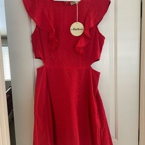 Alythea Mini Eyelit Dress